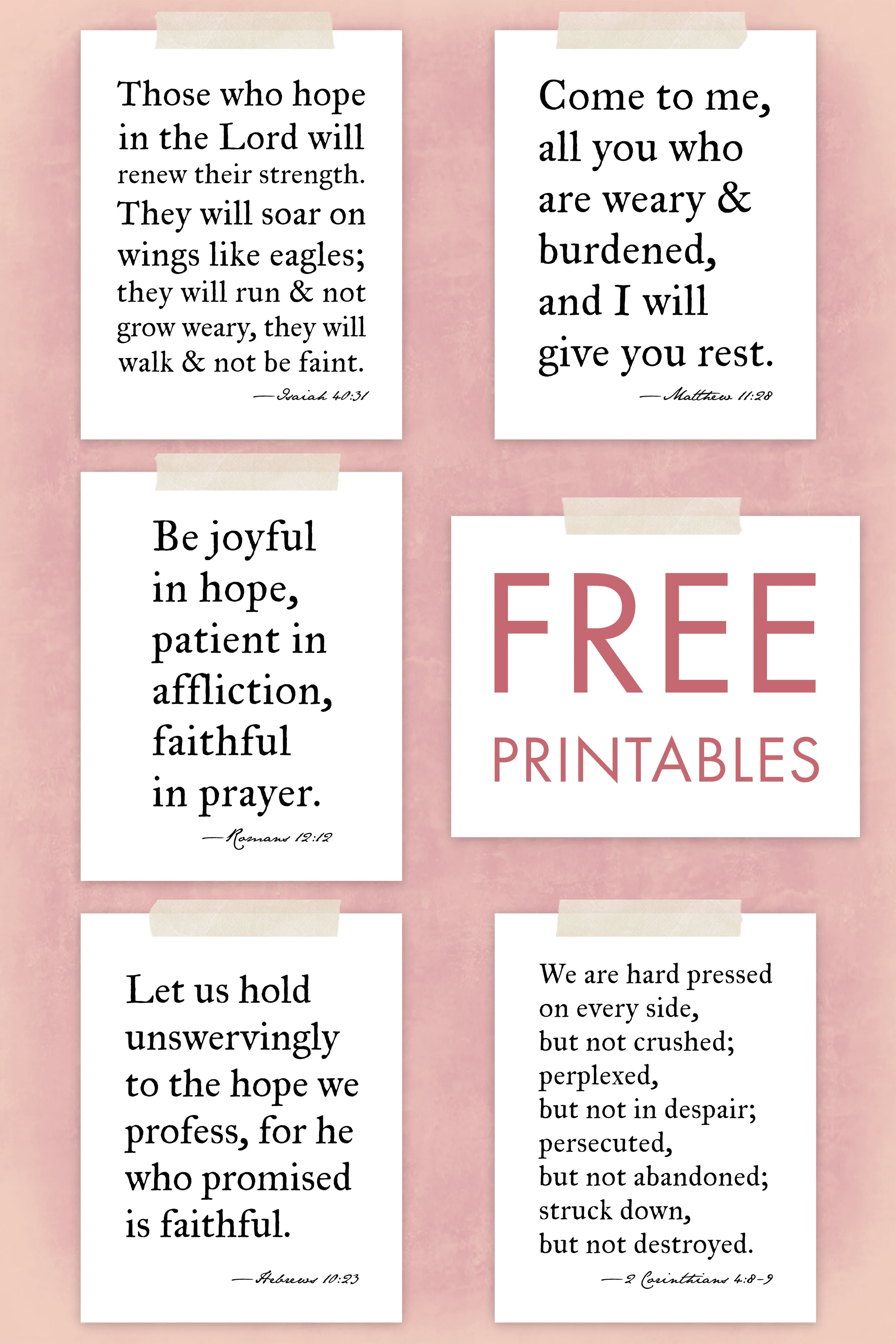 free printables: bible verse wall art — the art of observation
